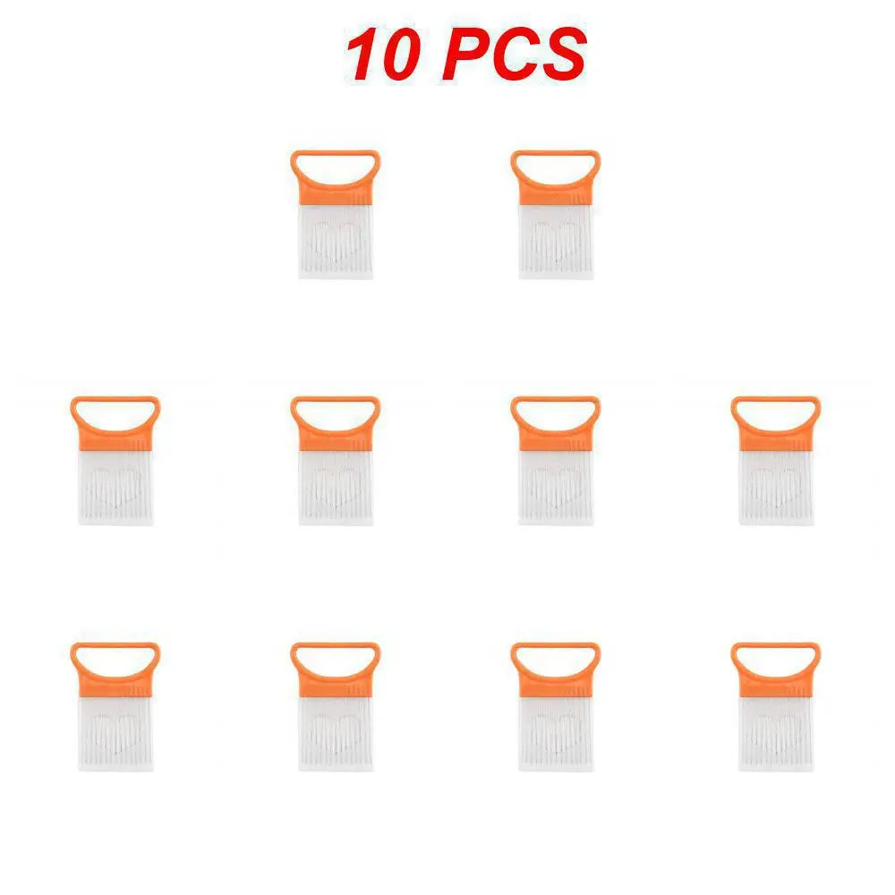 1~5PCS Stainless Steel Egg Slicer Cutter Cut Egg Device Grid For Vegetables Salads Potato Mushroom Tool Chopper Kitchen Chopper