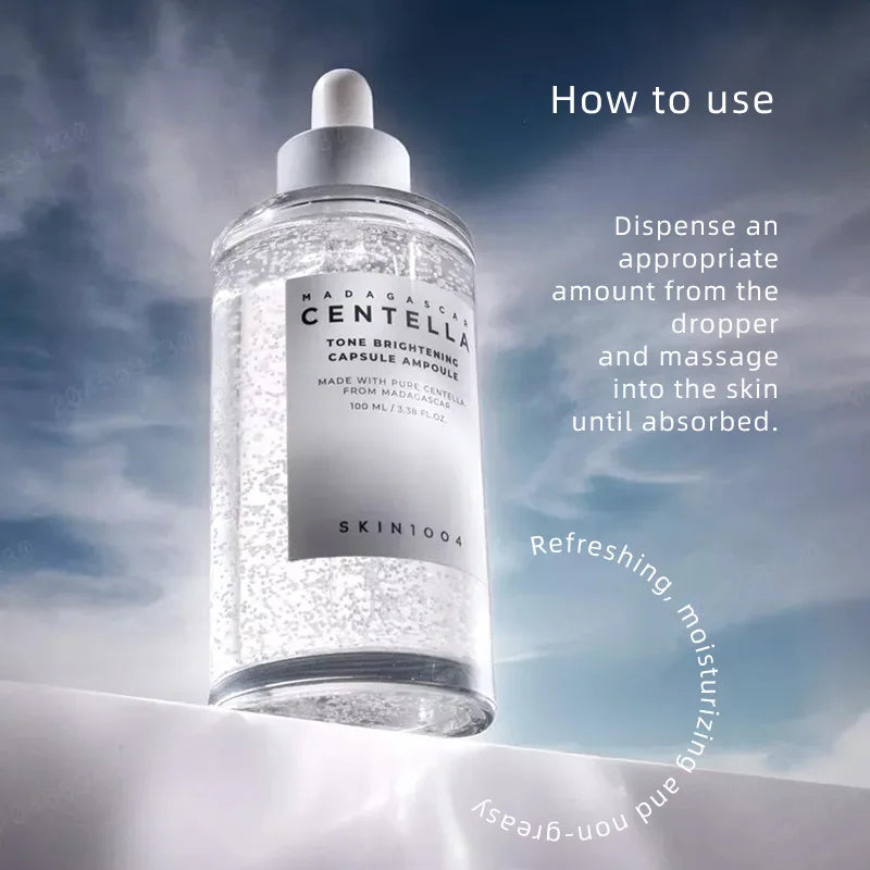 Korean Centella Brightening Toner Gel Facial Cleanser Ampoule Moisturizing Face Serum and Cream Skincare Original Products Set