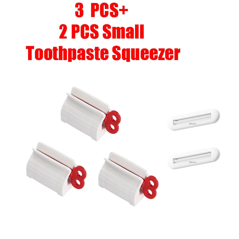 Toothpaste Tube Squeezer Efficient and Hassle-Free Cosmetics Press Facial Cleanser Rolling Squeezing Dispenser