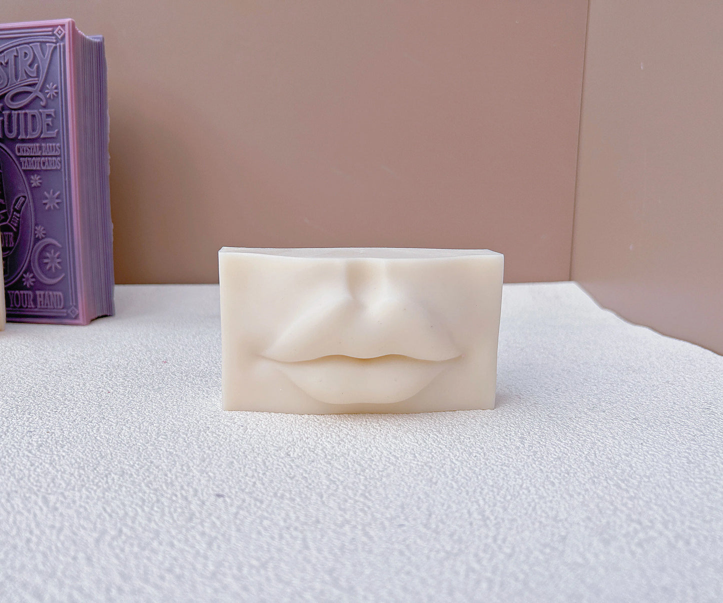 DIY Art Facial Candle Silicone Mold 3D Abstract Facial Silicone Candle Mold Handmade Gypsum Soap Festival Party Home Decoration