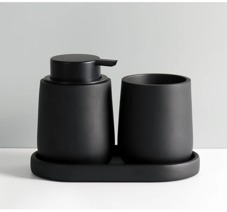 Resin Lotion Bottle Mouthwash Cup Tray Home Decoration Toilet Kitchen Supplies Bathroom Accessories Gifts Essential for Tourism