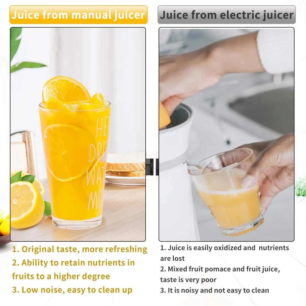 Aluminum Alloy Manual Juice Squeezer Hand Pressure Juicer Pomegranate Orange Lemon Sugar Cane Juice Kitchen Bar Fruit Tool