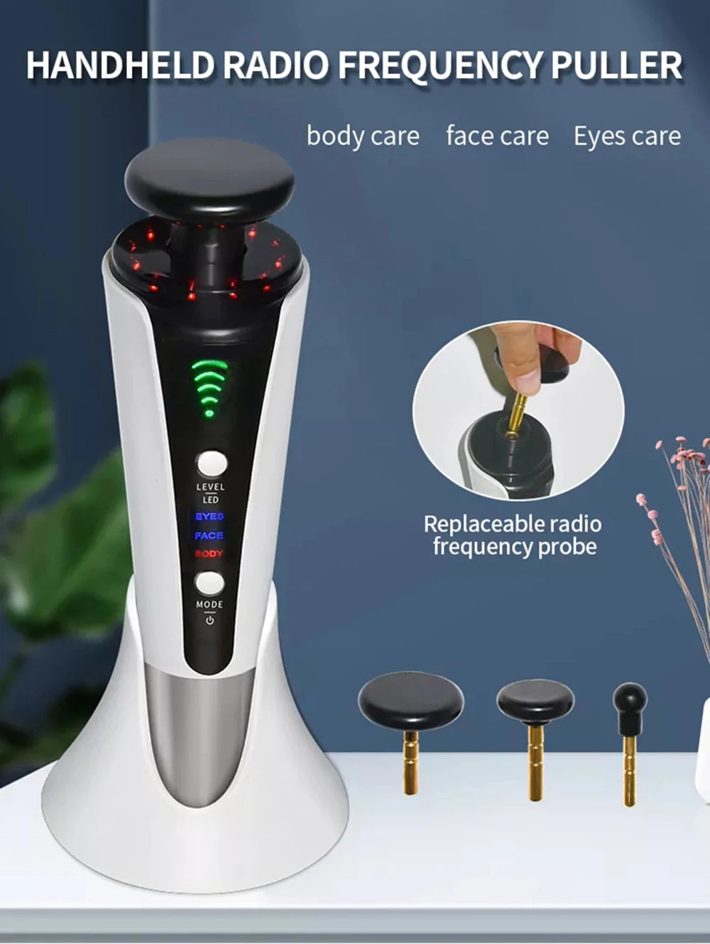 NEW 3 In 1 Skin Lifting Red Light Machine for Face Body Facial Rejuvenation Tighten Eye Bag Remove Chin V-line Up Beauty Device