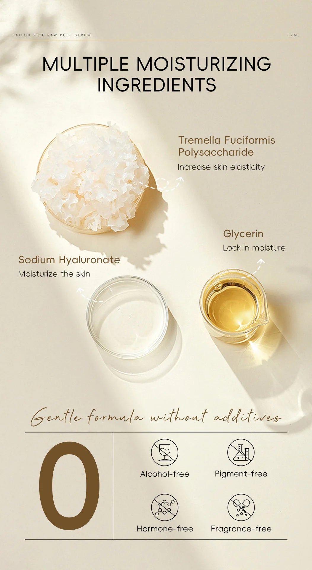 Rice Pore Shrinking Facial Serum Repairing Tightening Products Whitening Moisturizing Oil Control Skin Care Korean Cosmetics
