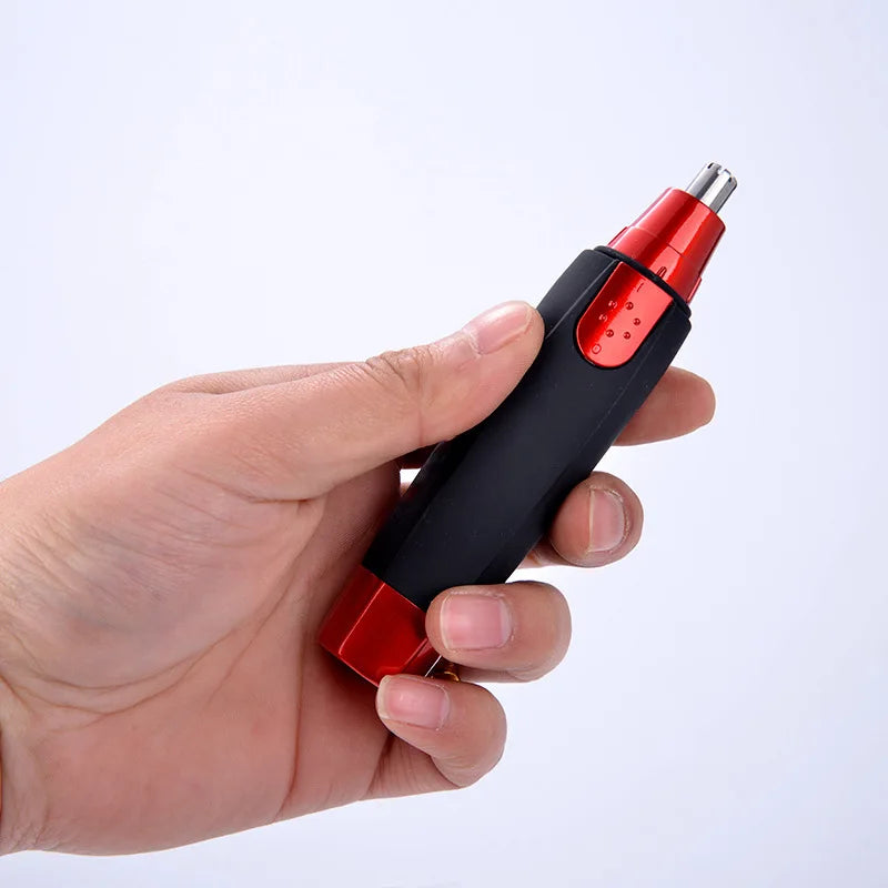 【Hot sales】1pc Cordless Electric Nose and Ear Hair Trimmer for Painless Facial and Eyebrow Grooming