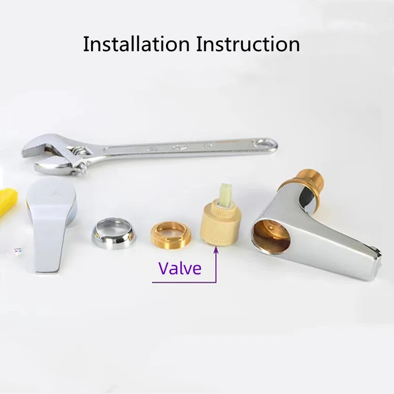 Faucets Mixing Spool Valve 25 MM/35 MM/40 MM Cartridge Ceramic Cartridge Mixer Tap Kitchen Bath Basin Shower Taps Accessories