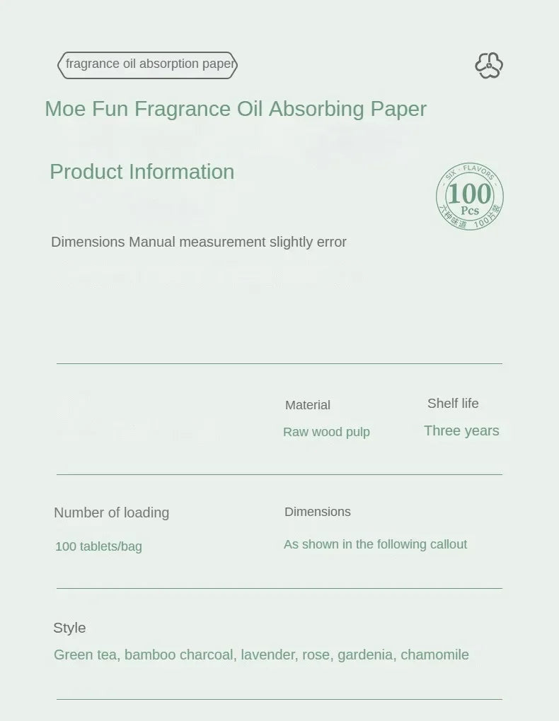 100Pcs New Face Oil Blotting Paper Protable Matting Face Wipes Facial Cleanser Oil Control Oil-absorbing Face Cleaning Tools