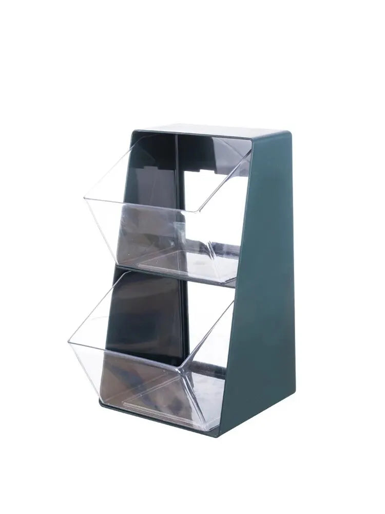 1PC Tea Bag Organizer Drawer Rack Coffee Organizer Office Milk Mask Lipstick Cosmetics Rack Kitchen Dormitory Essential