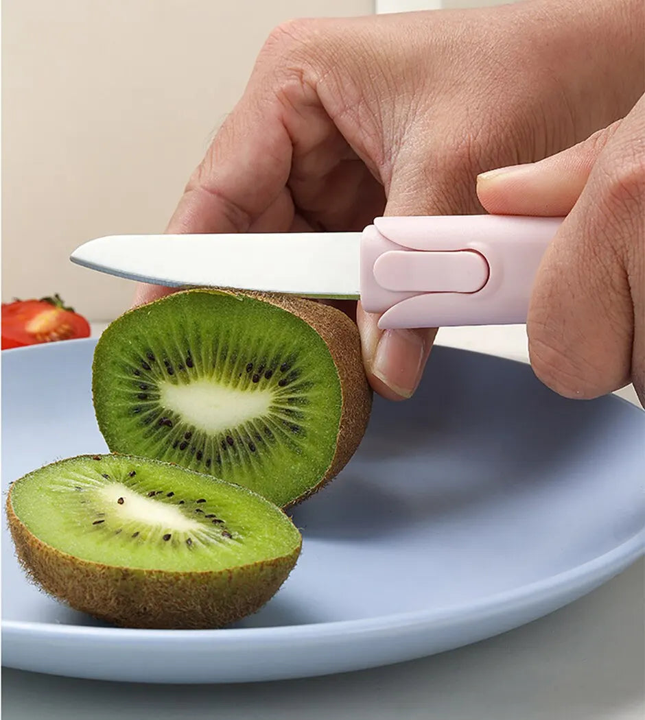 Two in One Peeler Stainless Steel Fruit Peeler Kitchen Knife Double Ended Melon Peeler Kitchen Cooking Tool