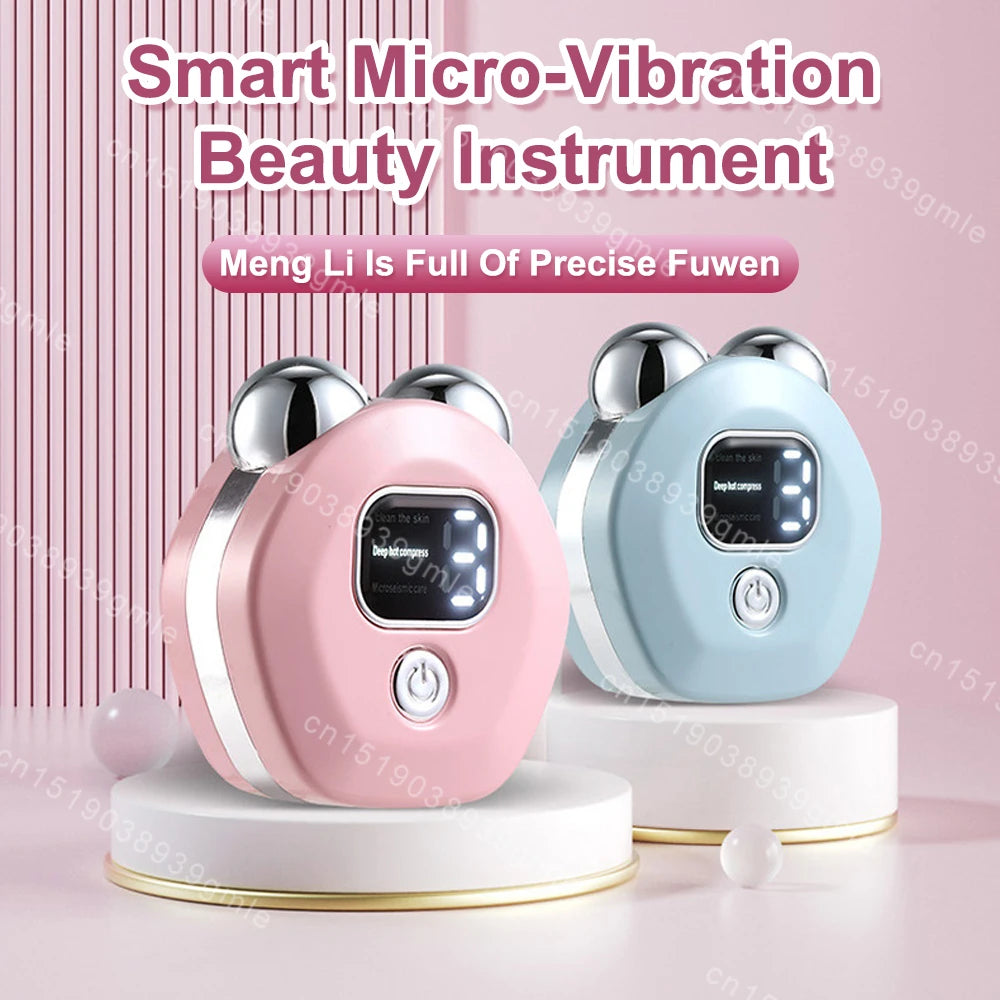 Face Lifting Device EMS Face Massager Skin Tightening Microcurrent Roller Facial Anti Wrinkle Neck Lift Massage Skin Beauty