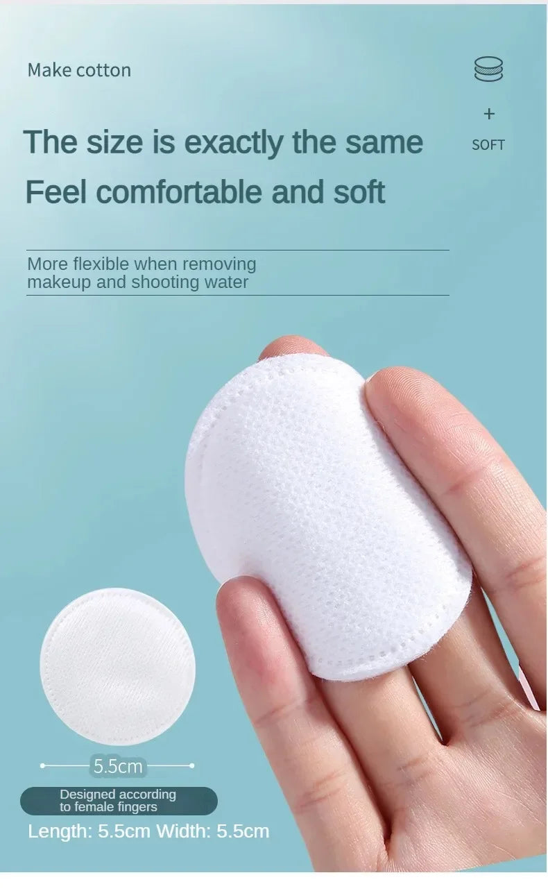 Facial Makeup Cotton Round Soft Makeup Remover Cotton Makeup Remover Cleansing Pad Daily Makeup Tool