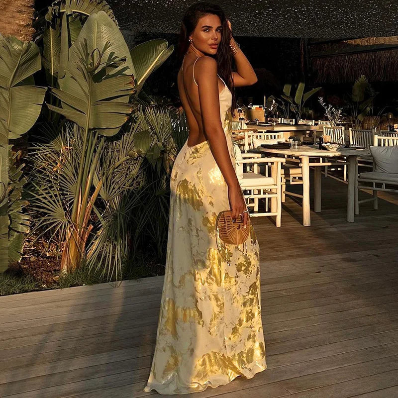 Dulzura Women Elegant 2025 Summer Party Club Evening Birthday Streetwear Bodycon Long Dress Wholesale Items For Business
