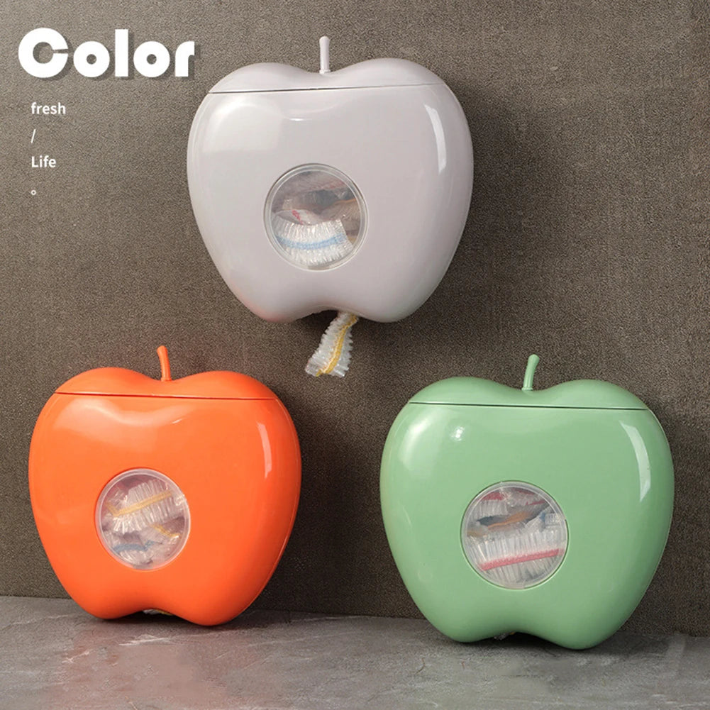 Wall Mounted Fresh Keeping Bag Storage Box Kitchen Disposable Food Cover Storage Container Fresh Cover Dispenser Box
