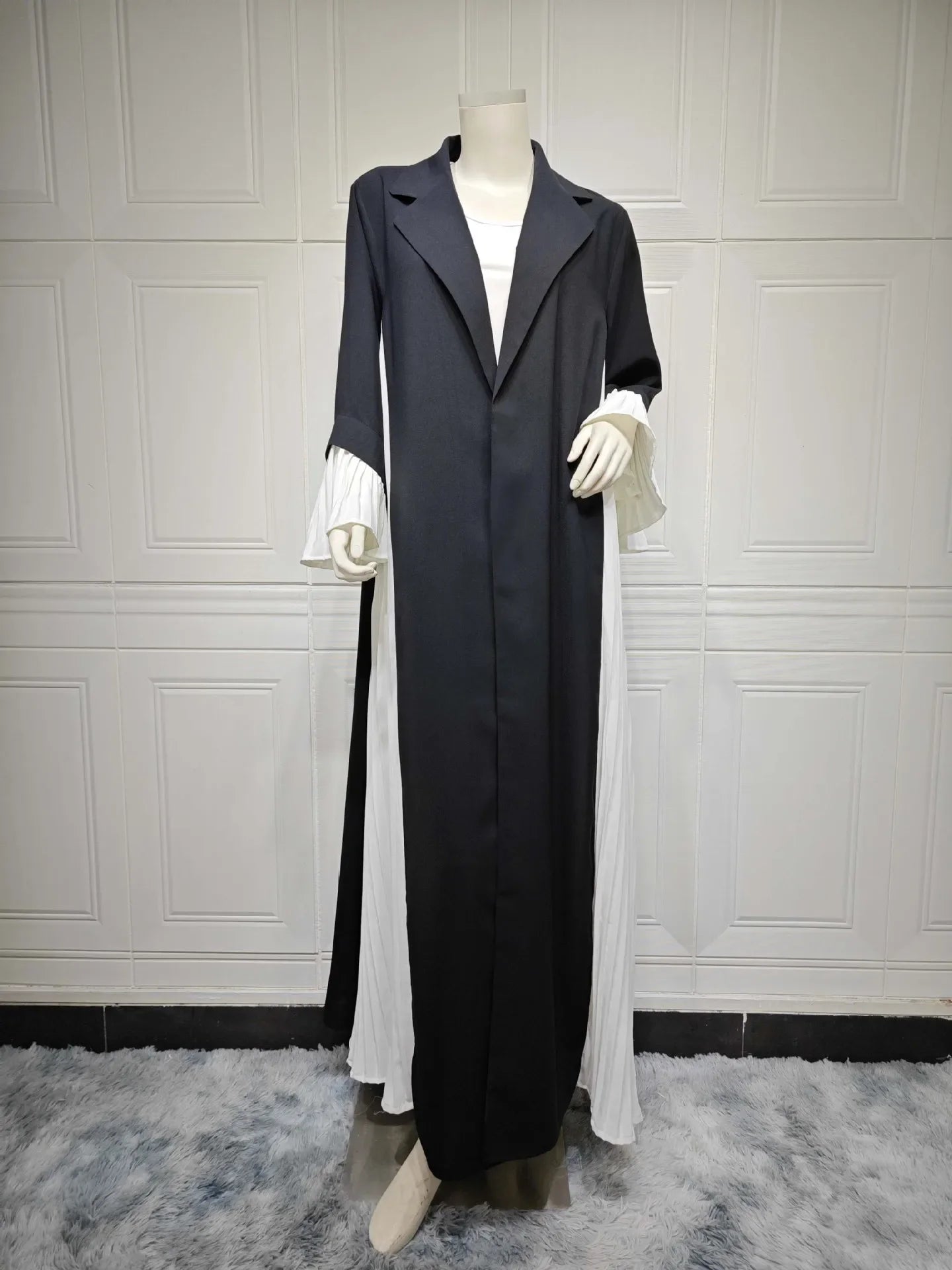 Eid Muslim Party Abaya for Women Ramadan Cardigan Pleated Long Dress Morocco Kaftan Vestidos Largos Dubai Robe Jalabiya 2025