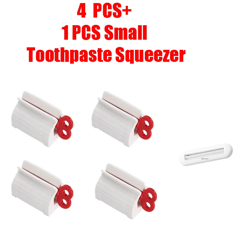 Toothpaste Tube Squeezer Efficient and Hassle-Free Cosmetics Press Facial Cleanser Rolling Squeezing Dispenser