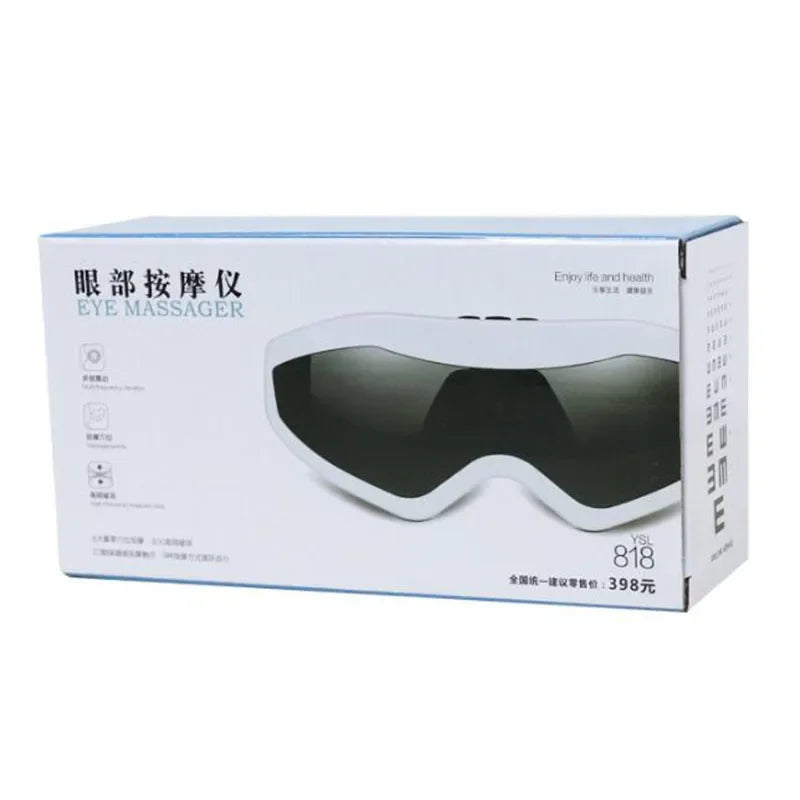 Eye Massager Eyes Fatigue Relief Smart Airbag Vibration Hot Compress Massage Bluetooth Music Relax Sleep Improve Dark Circles