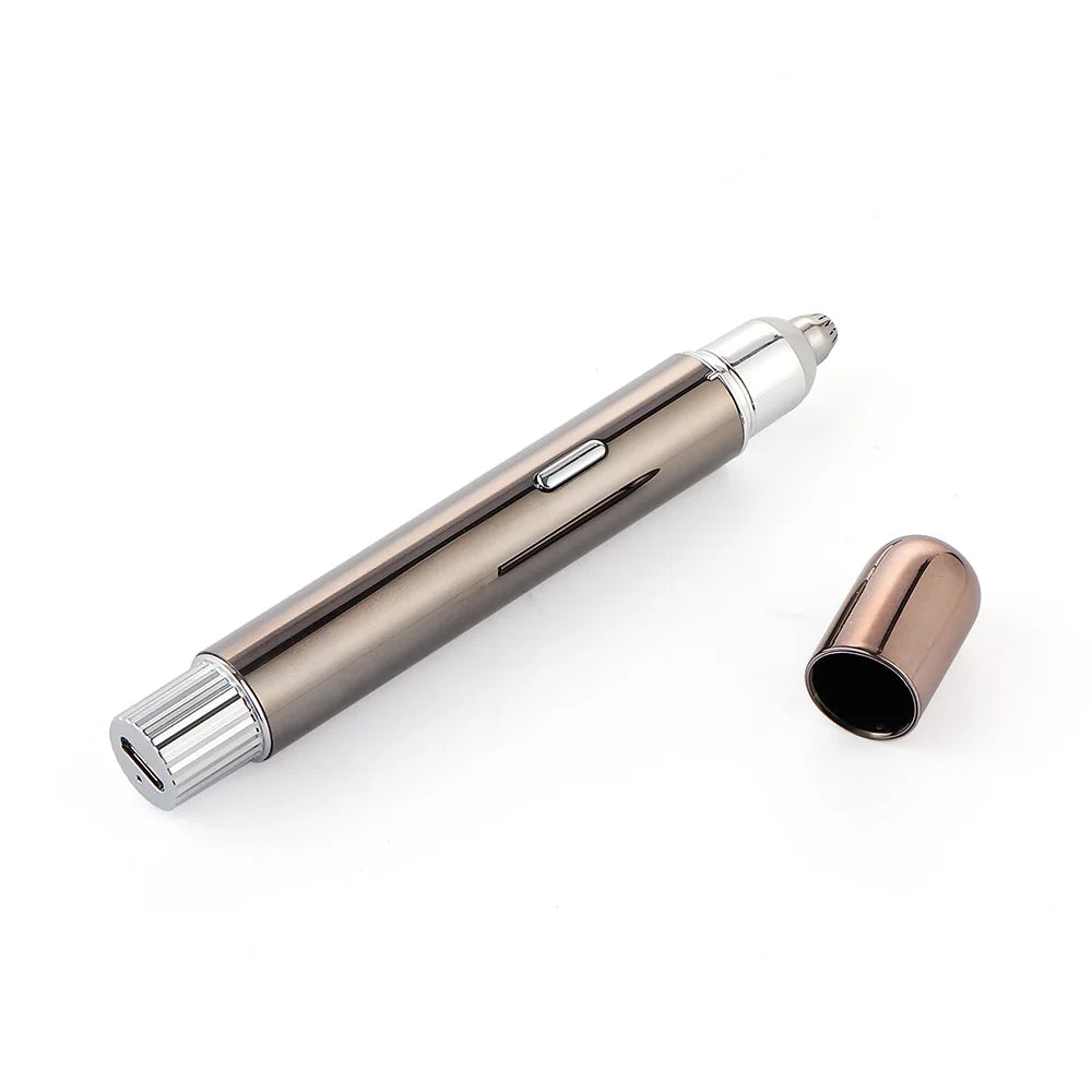 Electric Eyebrow Trimmer Epilator With Light Portable Mini Hair Shaver Facial Hair Removal Razor Lip Hair Fuzz Beard Remover