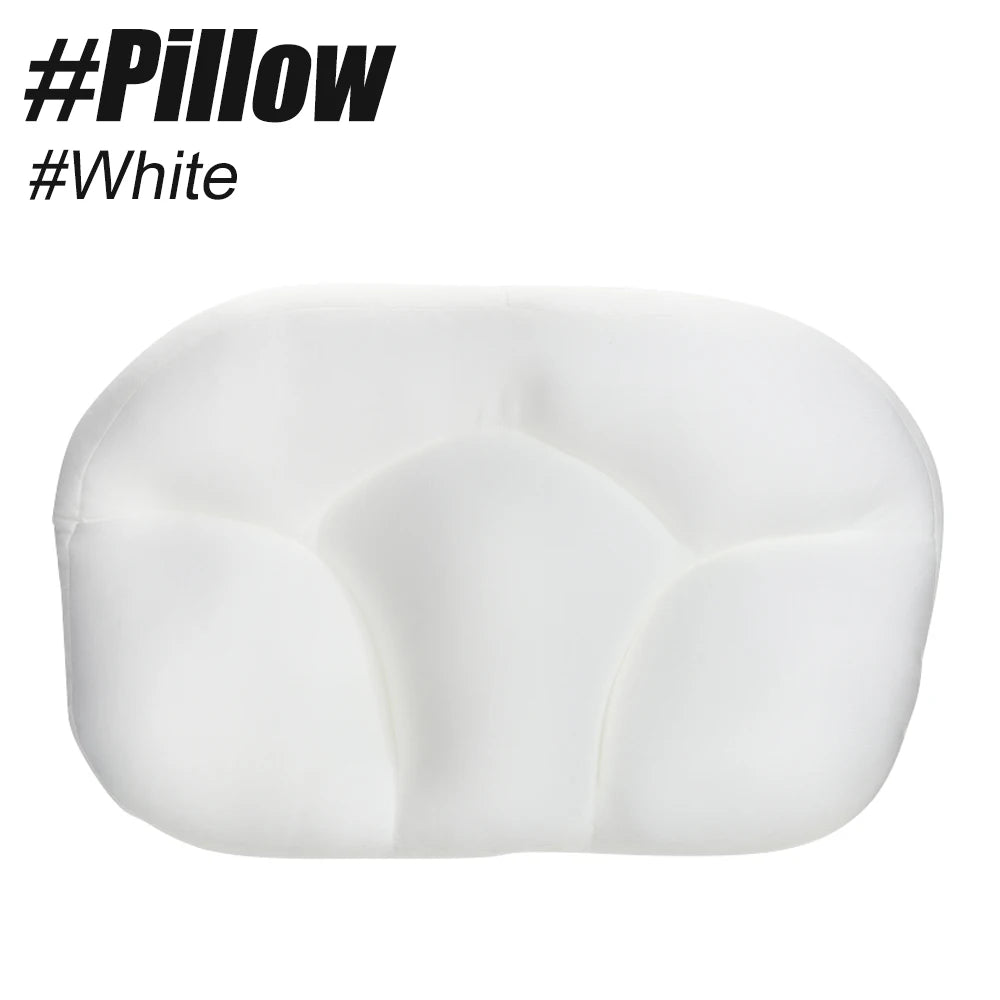 Neck Massager Cervical Neck Traction Pillow for Sleeping, Deep Sleep Foam Particles Pillow- Side Sleeper & Back Pillows for Beds