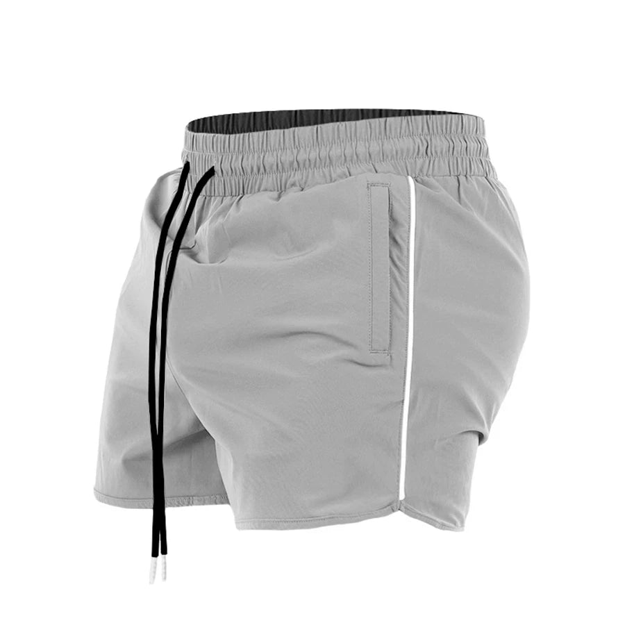 Men's Shorts 2023 Summer New Gym Jogging Exercise Shorts Men Sports Fitness Quick-drying Beach Multiple Pockets Running Shorts
