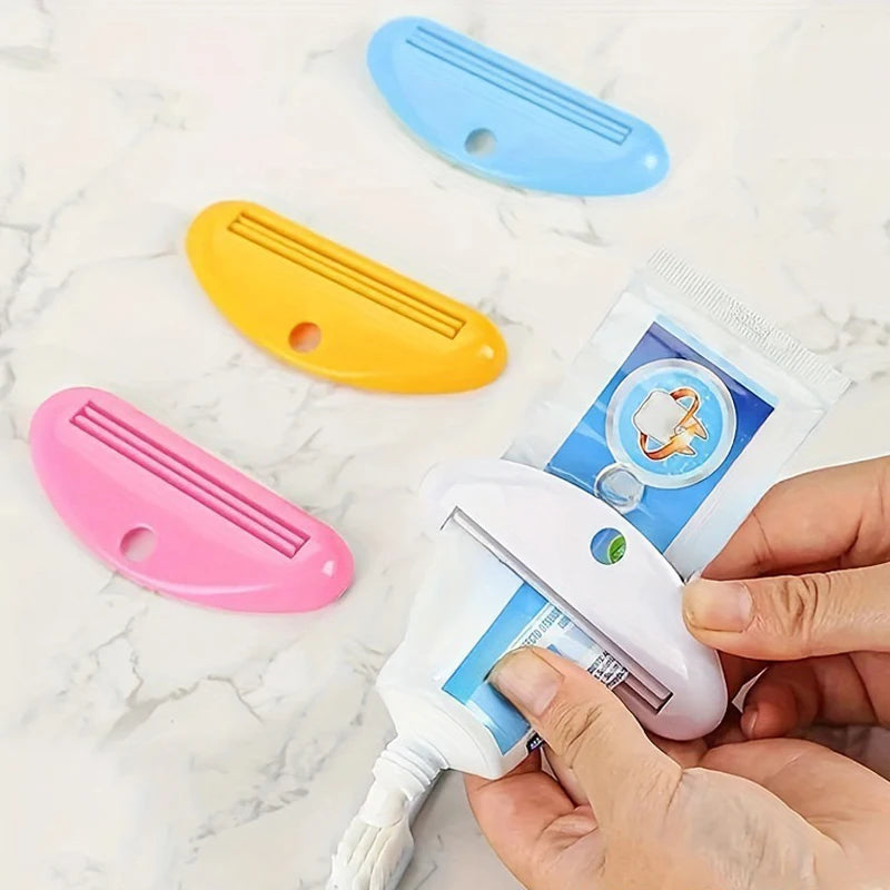 Toothpaste Tube Squeezer Efficient and Hassle-Free Cosmetics Press Facial Cleanser Rolling Squeezing Dispenser