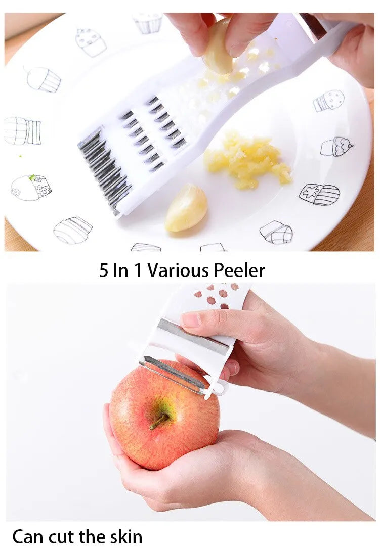 1pcs Carrot Grater Vegetable Cutter Kitchen Accessories Masher Home Cooking Tools Fruit Wire Planer Potato Handheld Peelers
