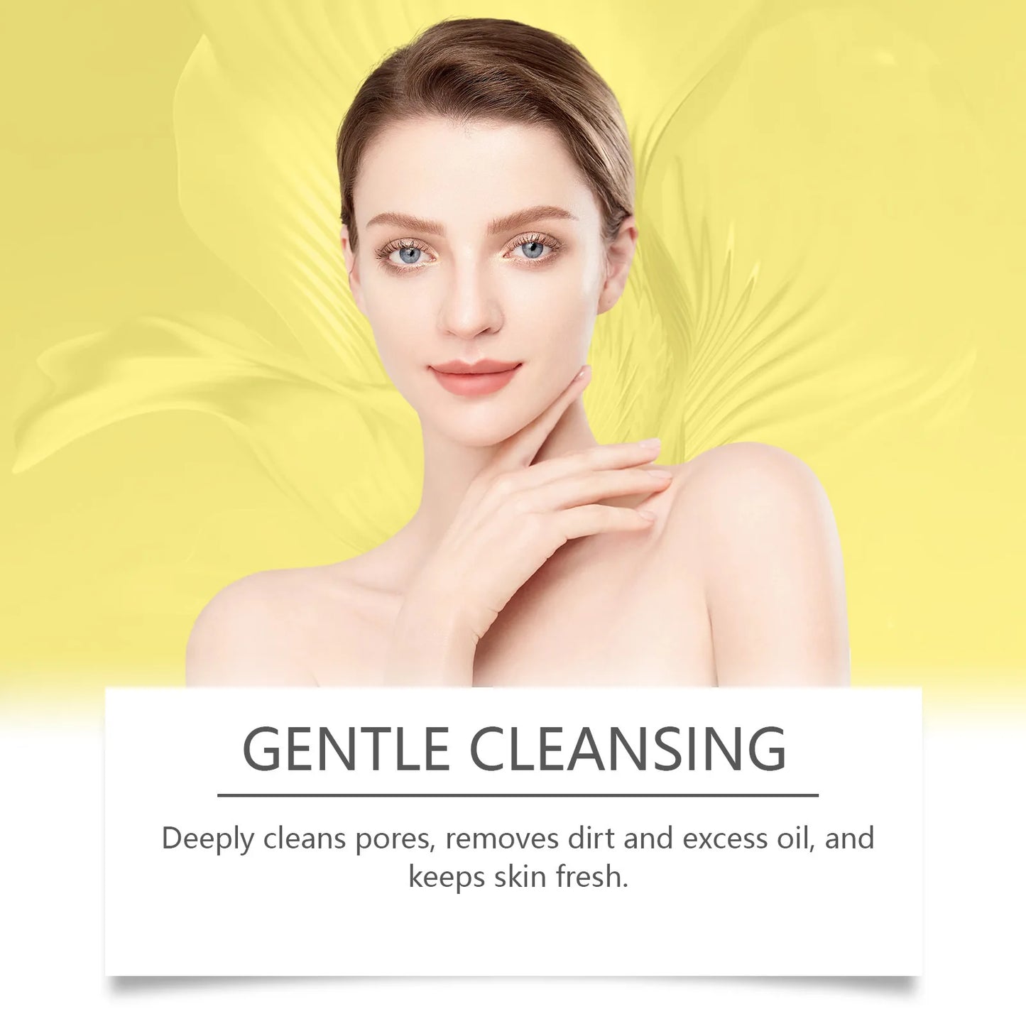 Turmeric Kojic Acid Facial Exfoliating Cleansing Pads Clogged Pores Oil Remover Glow Brighten Daily Lemon Facial Cotton Sponges