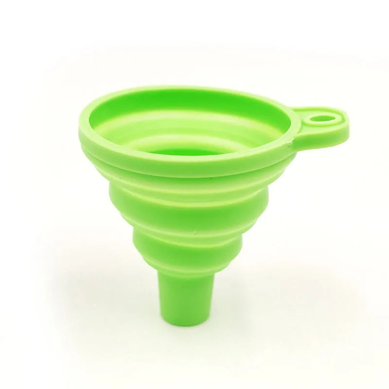 Kitchen Funnel Foldable Silicone Collapsible Funnels for Filling Water Bottle Liquid Transfer Food Grade Kitchen Accessories