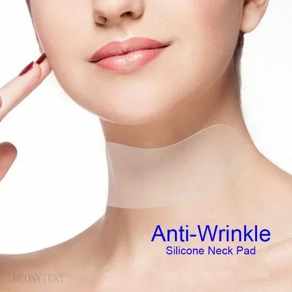 Reusable Silicone Wrinkle Removal Sticker Facial Lifting Strips Set Forehead Neck Line Remover Eye Patches Anti Aging Skin Pads