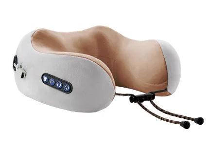 Rechargeable Neck Massager Pillow Multifunctional U shaped Portable Shoulder Cervical Massager Outdoor Home Car Relaxing Massage