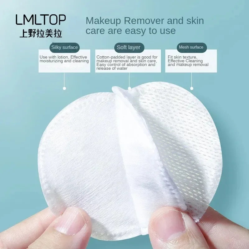 Facial Makeup Cotton Round Soft Makeup Remover Cotton Makeup Remover Cleansing Pad Daily Makeup Tool