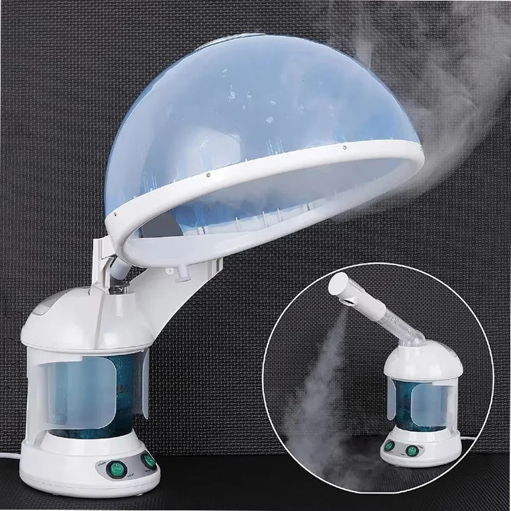 Professional SkinCare Hot Hair Face Facial Steamer Cleansing Ozone Vapor Vaporizer Nano Mist Sprayer Humidifier Steam Machine