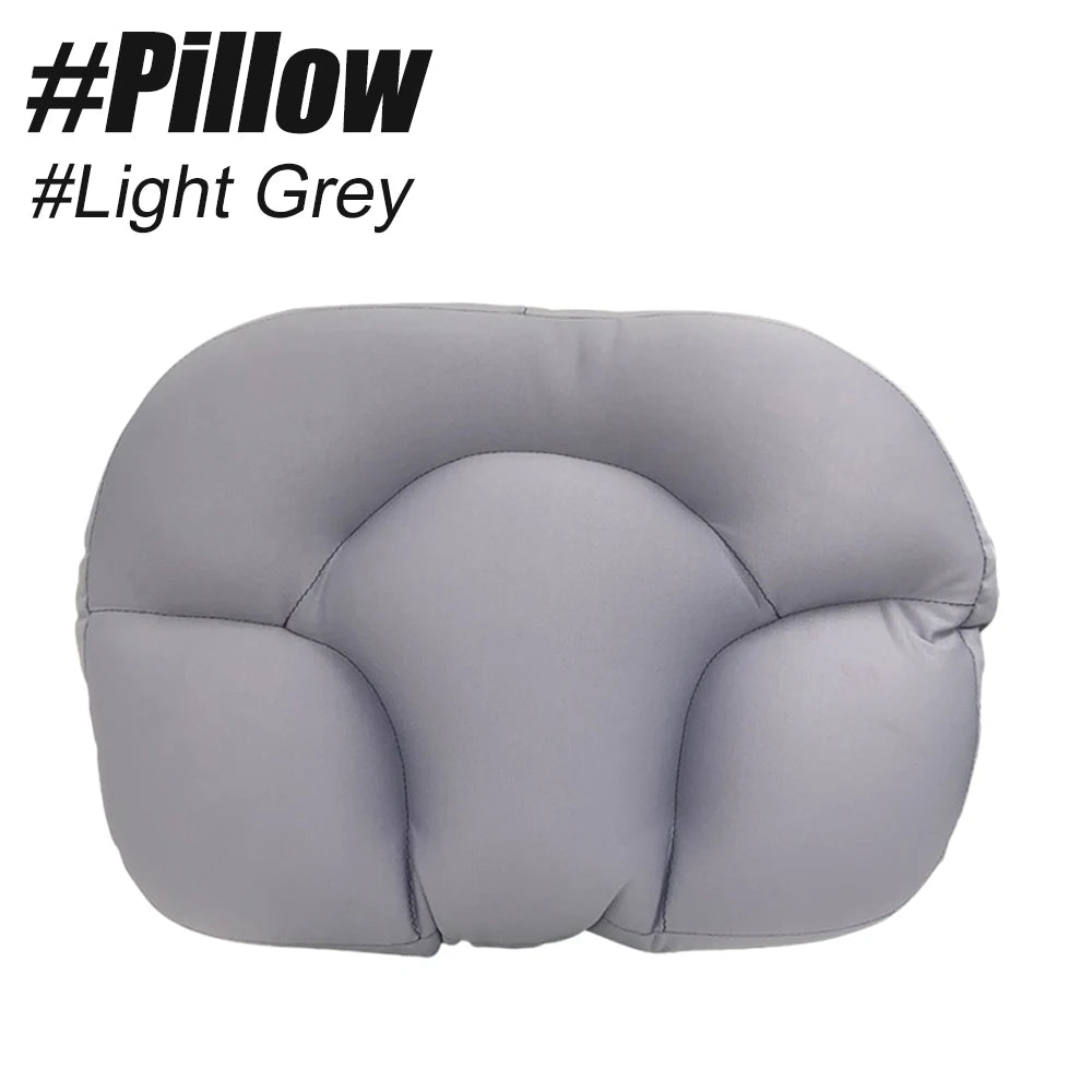 Neck Massager Cervical Neck Traction Pillow for Sleeping, Deep Sleep Foam Particles Pillow- Side Sleeper & Back Pillows for Beds