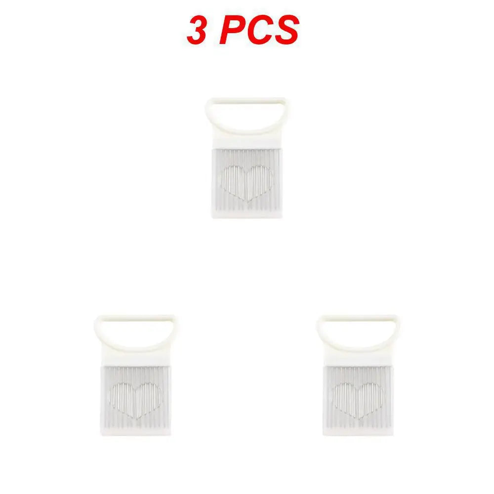 1~5PCS Stainless Steel Egg Slicer Cutter Cut Egg Device Grid For Vegetables Salads Potato Mushroom Tool Chopper Kitchen Chopper