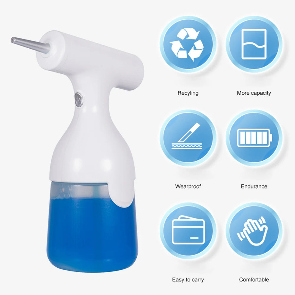Electric Automatic Foam Soap Dispensers Rechargeable 350ML Soap Foaming Gun Foam Machine for Shampoo Shower Gel Facial Cleanser