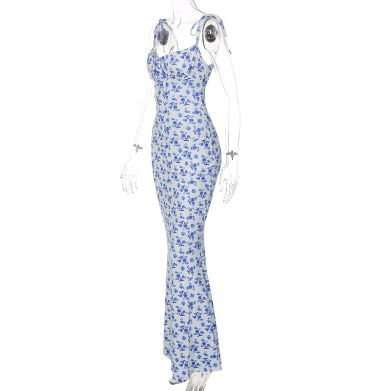 Hawthaw Women Elegant Evening Streetwear Vacation Bodycon Long Dress 2024 Summer Clothes Wholesale Items For Business D248395G