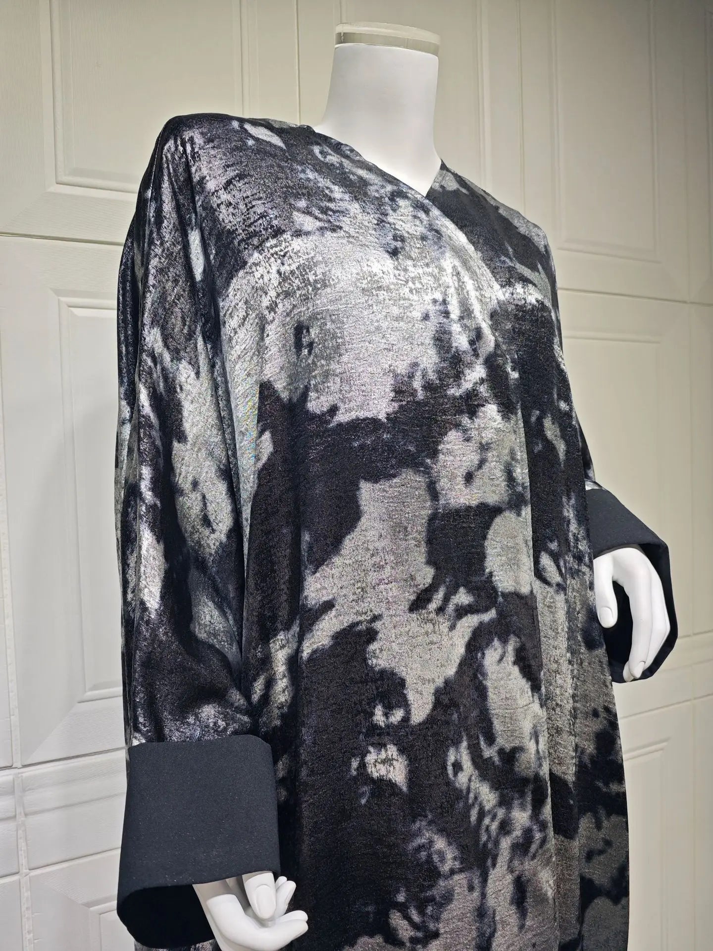 Eid Muslim Abaya for Women Print Ramadan Cardigan Jalabiya Turkey Long Dress Morocco Kaftan Long Abayas Dubai Robe Caftan 2024