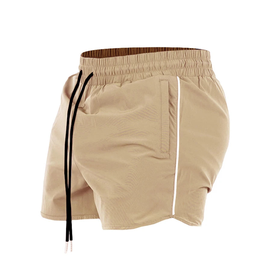 Men's Shorts 2023 Summer New Gym Jogging Exercise Shorts Men Sports Fitness Quick-drying Beach Multiple Pockets Running Shorts