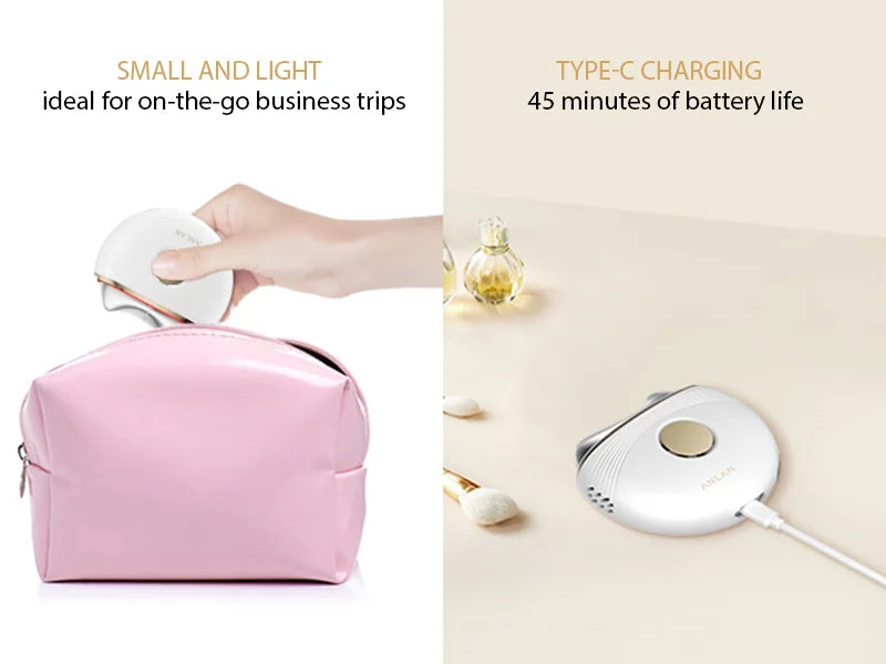 ANLAN Electric Guasha Massager EMS Face Lifting Remove Edema Firming Skin Clod Heat Body Scraping Therapy Skincare Beauty Device