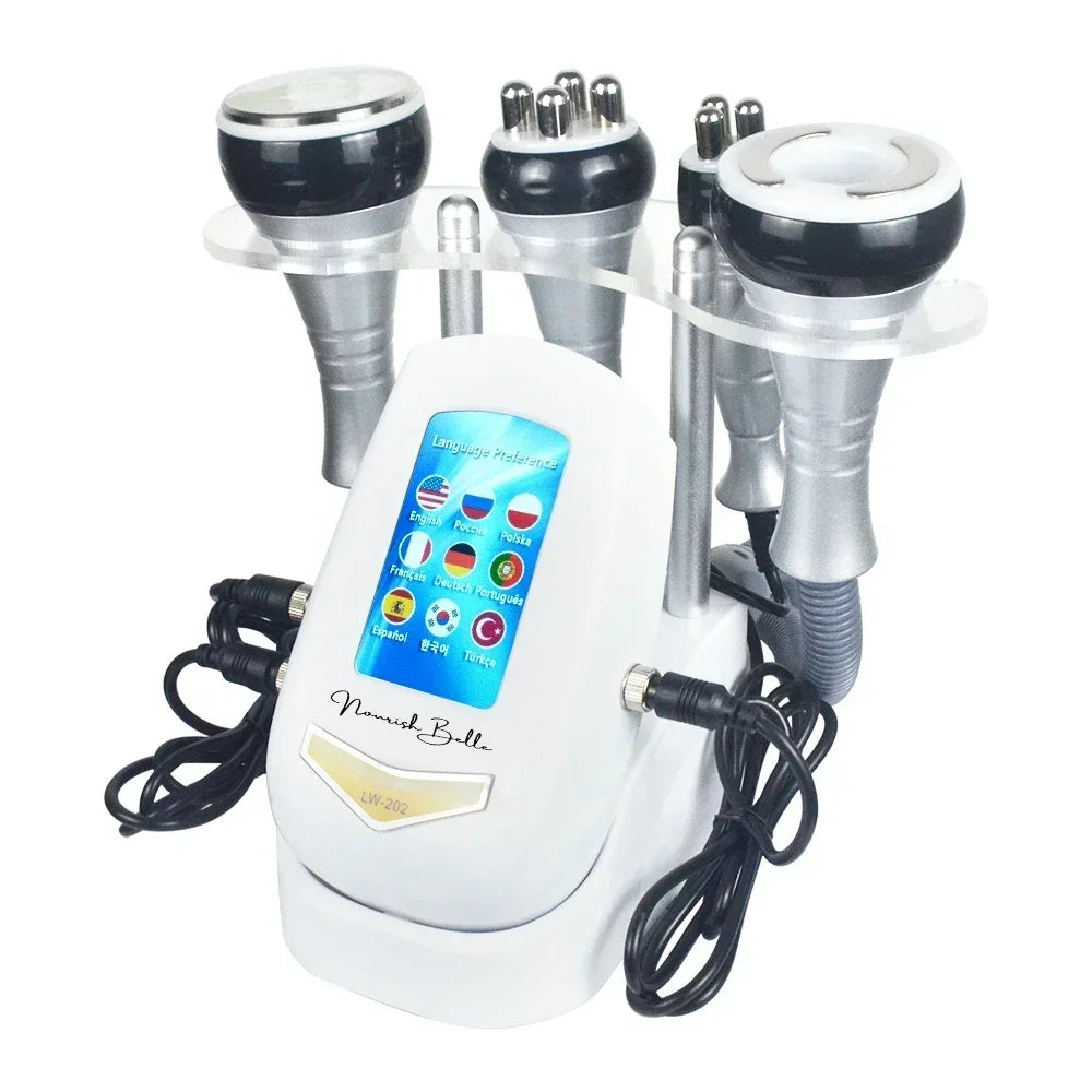 40K 3/4 IN 1 Cavitation Body Slimming Machine Facial Massager Skin Tighten Face Lifting Vacuum Suction Beauty Device