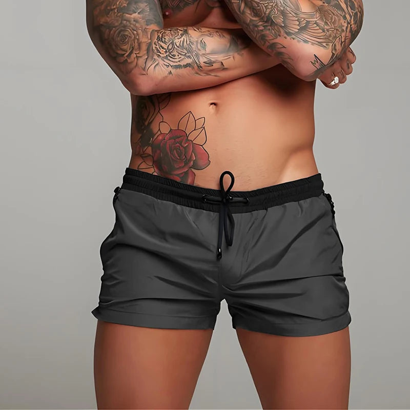 2025 Men Casual Shorts New Gyms Fitness Bodybuilding Shorts Mens Summer Casual Cool Short Pants Male Jogger Workout Beach