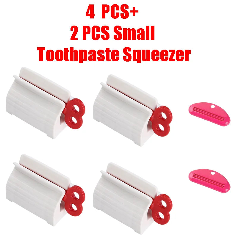 Toothpaste Tube Squeezer Efficient and Hassle-Free Cosmetics Press Facial Cleanser Rolling Squeezing Dispenser