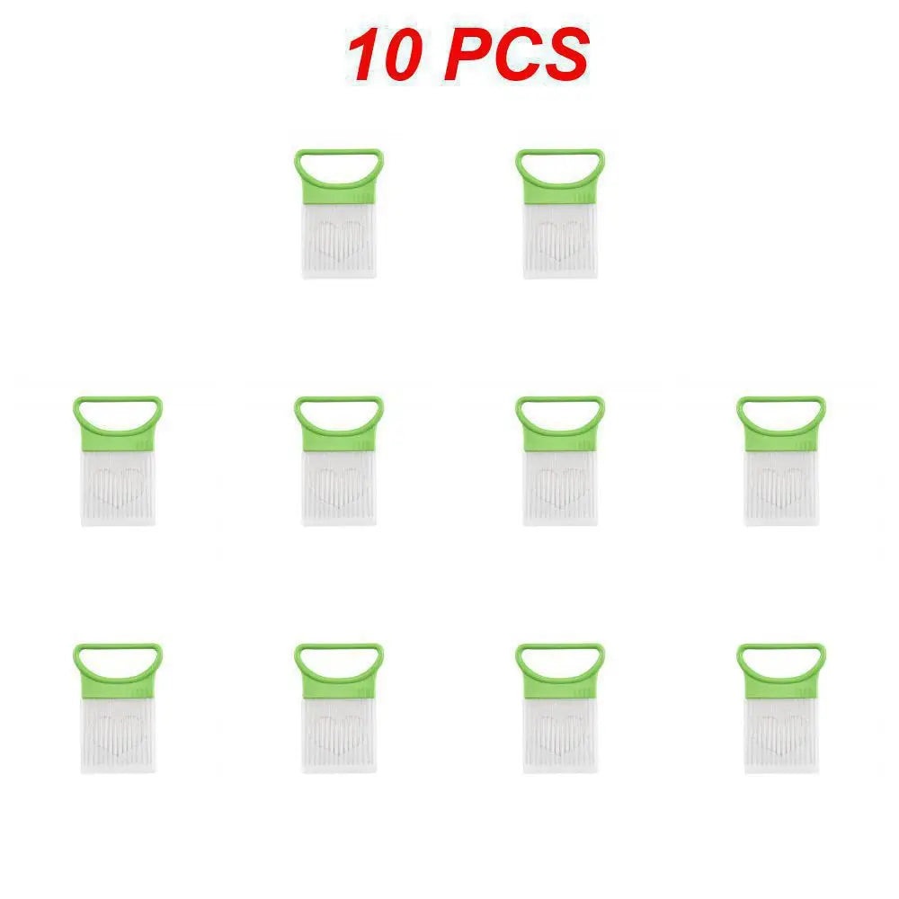 1~5PCS Stainless Steel Egg Slicer Cutter Cut Egg Device Grid For Vegetables Salads Potato Mushroom Tool Chopper Kitchen Chopper