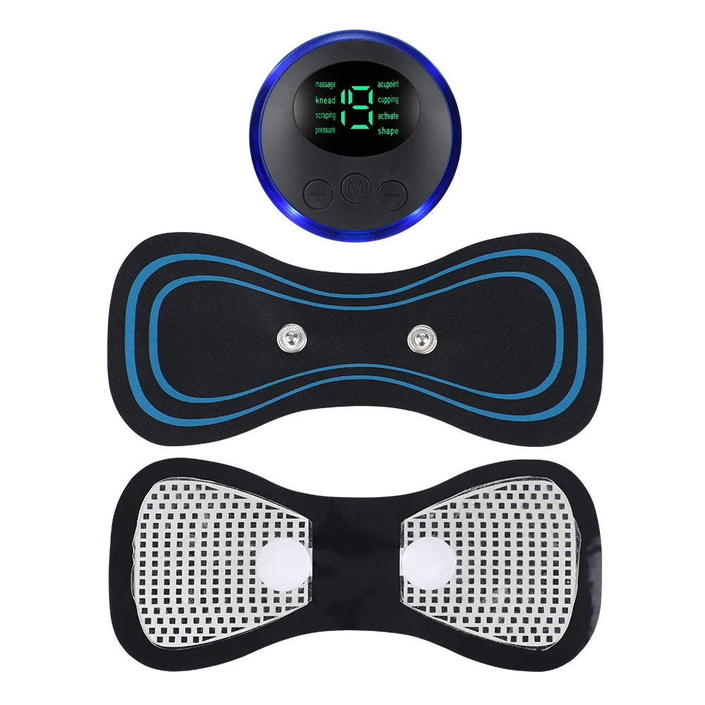 Electric Neck Massager Adjustable Full Body Relaxation Relieve Fatigue Portable Intelligent Cervical Massage for Shoulder Foot