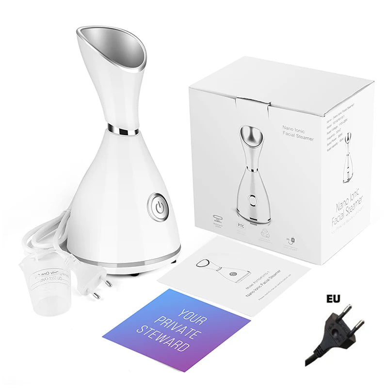 Face Steamer Machine Spa Sprayer Sauna Facial Humidifier Skin Care Facial Vaporizer Vapeur Visage Nebulizador Limpiador Digester