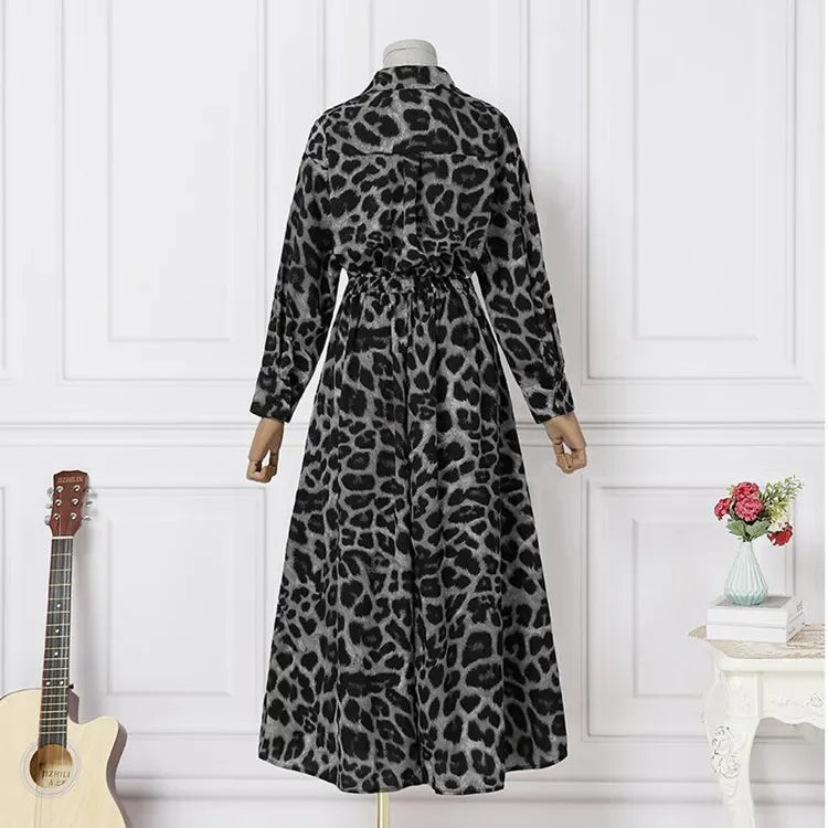 Spring Dress Long Sleeve Solid Color Cotton Linen Elegant Maxi Dresses For Women 2024 Casual V Neck Shirt Party Long Dress Robe