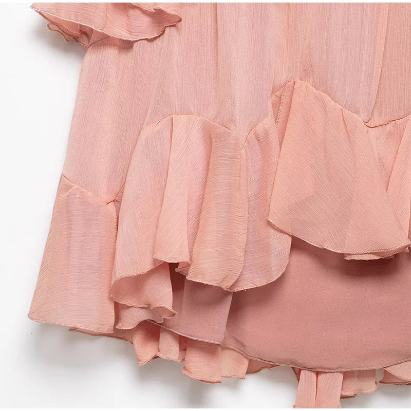 Elegant Sleeveless Girdling Long Dress Women O-neck High Waist Solid A-line Long Big Swing Dresses 2025 Summer Holiday Lady Robe