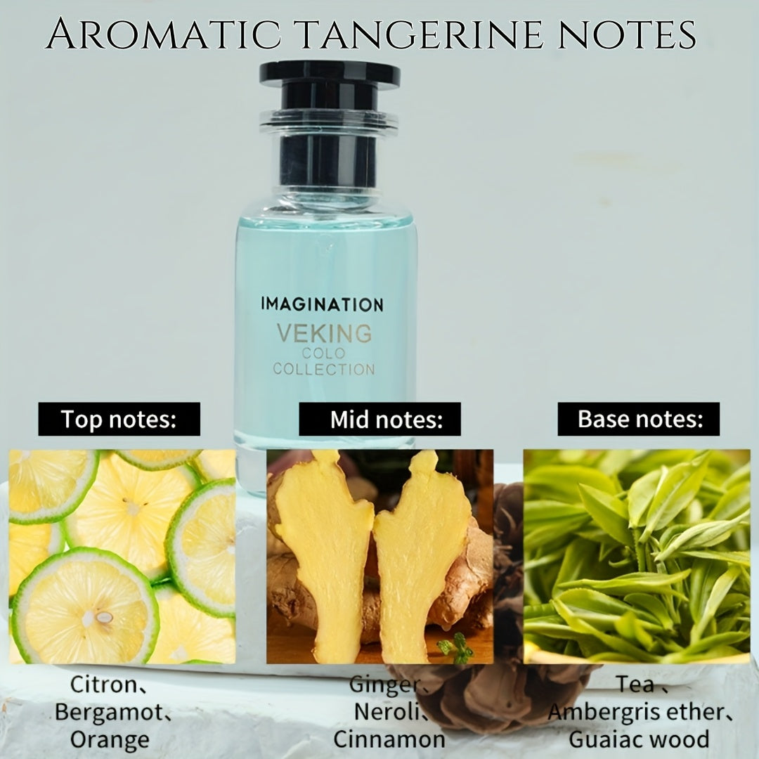 2-Pack VEKING COLO Men's Cologne, Fresh Citrus Scent, Light and Refreshing Fragrance, Ideal for Daily Use, Travel, and Gifting, 25ml x 2, Refreshing Scent, Gift For Men, Stylish Cologne, Light Fragrance, Highquality Fragrance, Citrus Cologne, Twopack