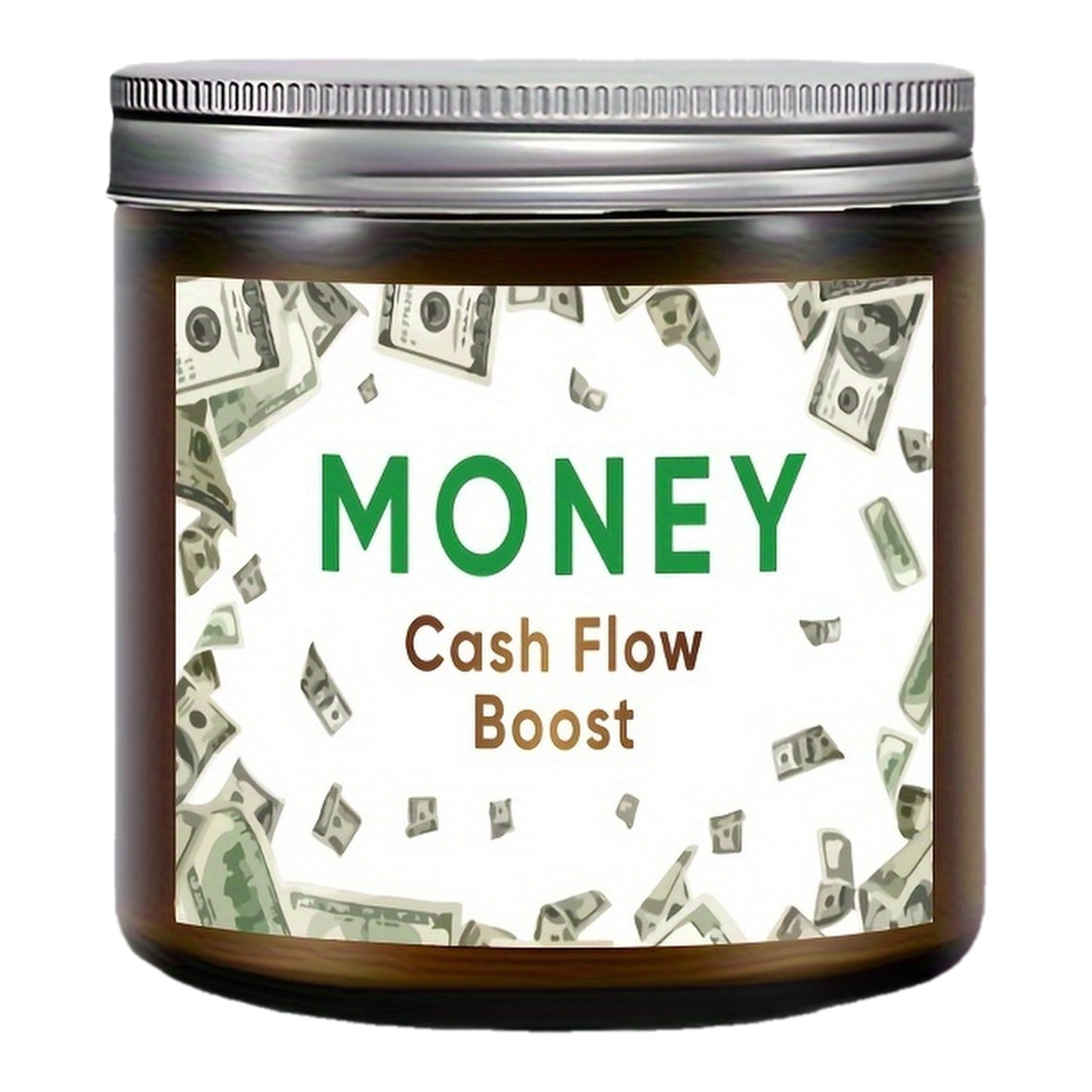 Money scented candles promote cash flow - Sage scented soy candles are used for purification and chakra
