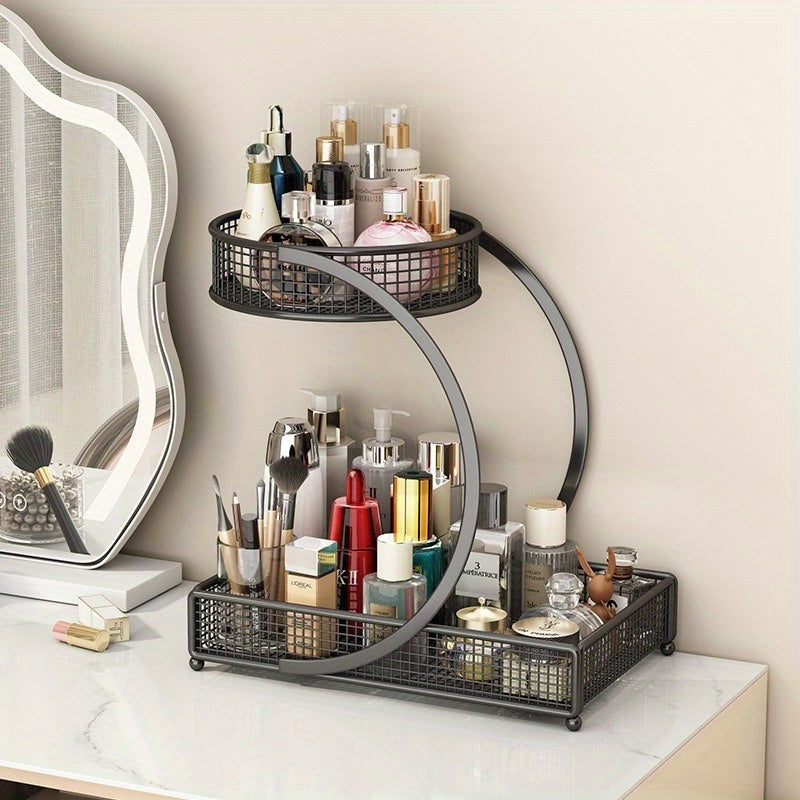 Suitable for all four seasons: spring, summer, autumn, and winter. The latest 2025 cosmetic storage box is a vanity shelf, bathroom organizer, countertop lipstick holder, and skincare product rack