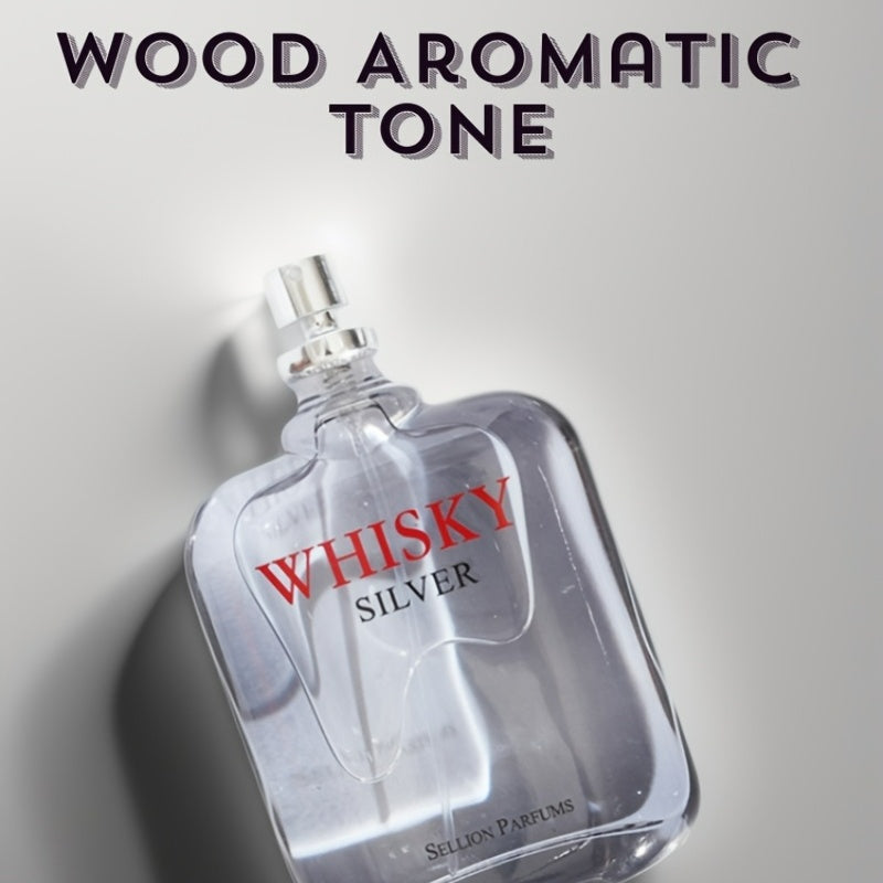 WHISKY Men'S Perfume, Woody Aromatic Fragrance, Long-Lasting Scent, Rich Layers, Suitable for Daily Use, Traveling and Gift Giving, 100ML, Liquid Form, Alcohol Content, Fragrance Source:Perfume, Formulation Free, Volume: Fluid Ounces, Brand Name:CELIN LA